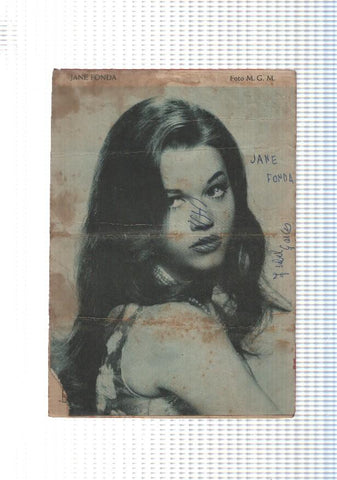 Mary Noticias numero 093: trasera foto artista Jane fonda