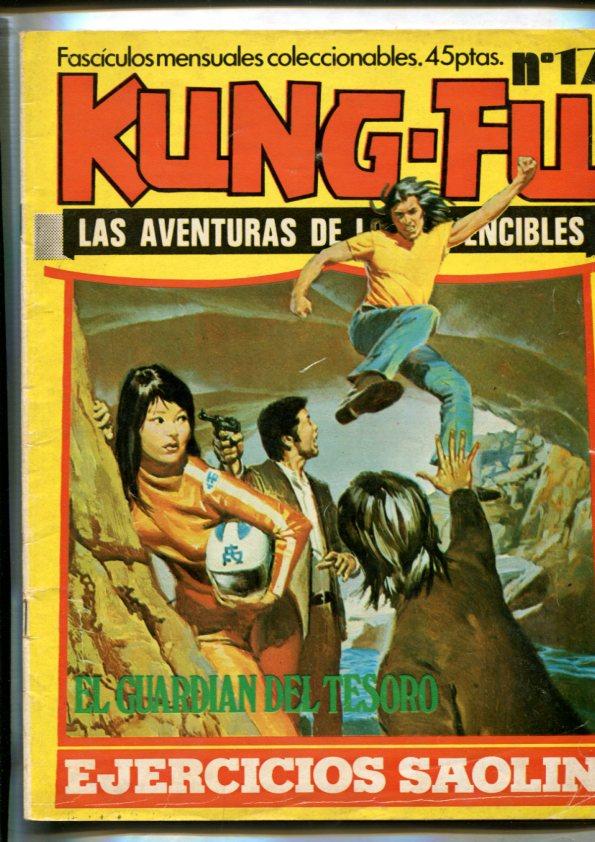 Kung Fu numero 17: (numerado 1 en trasera), articulo 4 paginas Lucha Oriental: Ejercicios Saolin
