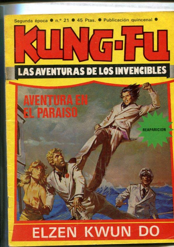 Kung Fu numero 21: (numerada 1 en trasera), articulo 4 pagina lucha oriental: El Zen Kwundo