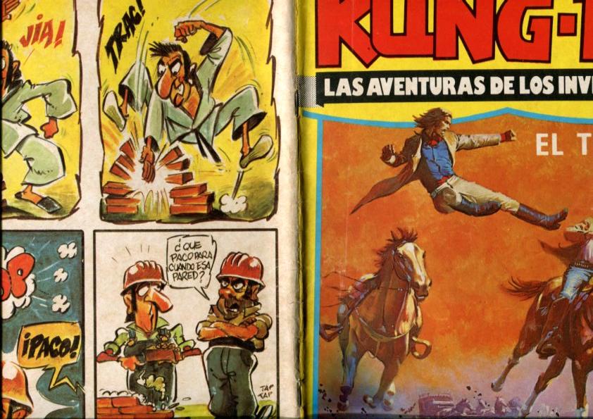 Kung Fu numero 22: articulo 4 paginas Lucha Oriental: Defensa y ataque a corta distancia