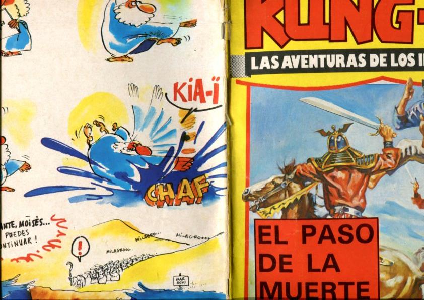 Kung Fu numero 26: articulo 4 paginas lucha oriental: Defensa contra ataque de baston largo
