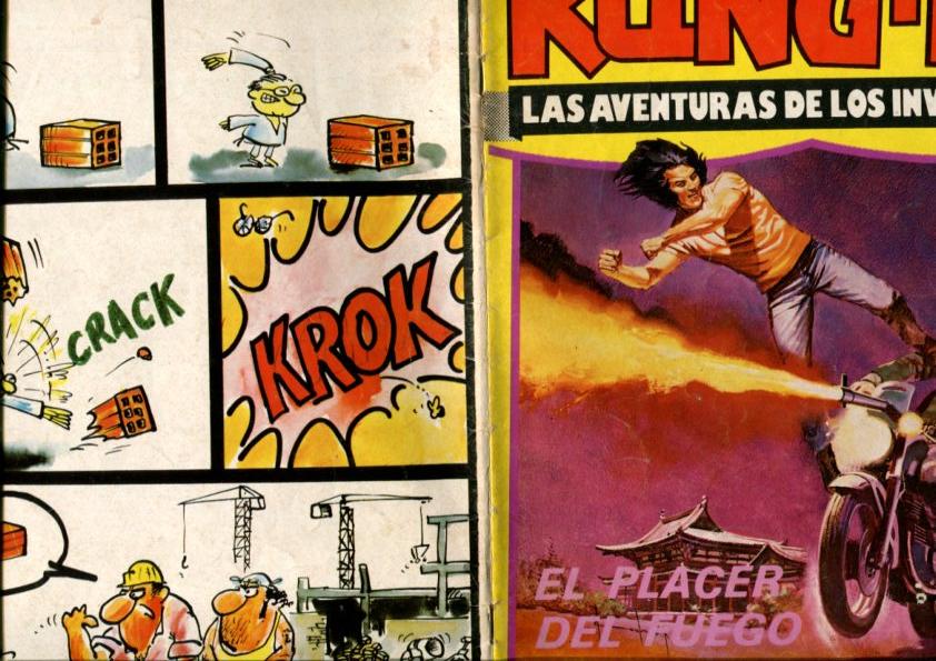 Kung Fu numero 34: (numerado 2 en trasera), no conserva el articulo sobre la lucha orienta