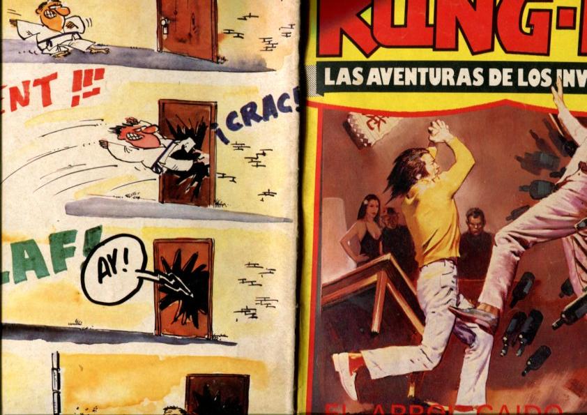 Kung Fu numero 35: (numerado 2 en trasera), articulo 4 paginas lucha oriental: Romper la guardia