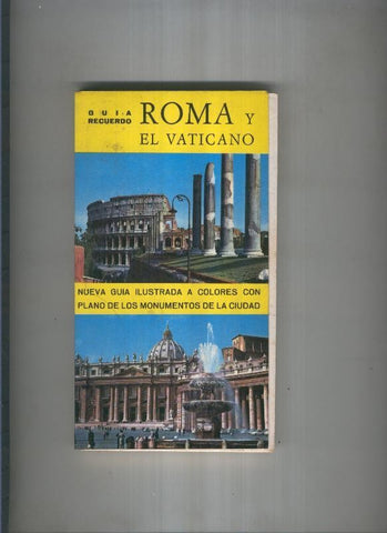 Guia de Roma y Vaticano ( mal estado )