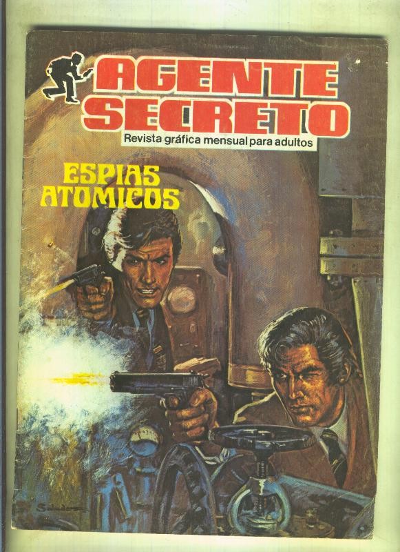 Agente Secreto numero 05 (numerado 1 en interior cubierta)