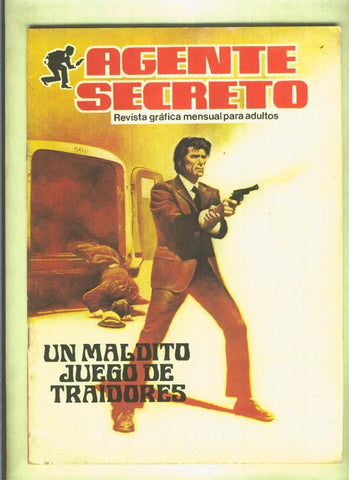Agente Secreto numero 08 (numerado 3 en interior cubierta)