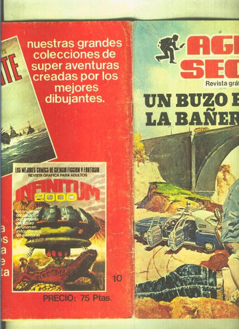 Agente Secreto numero 10 (numerado 4 en interior cubierta)
