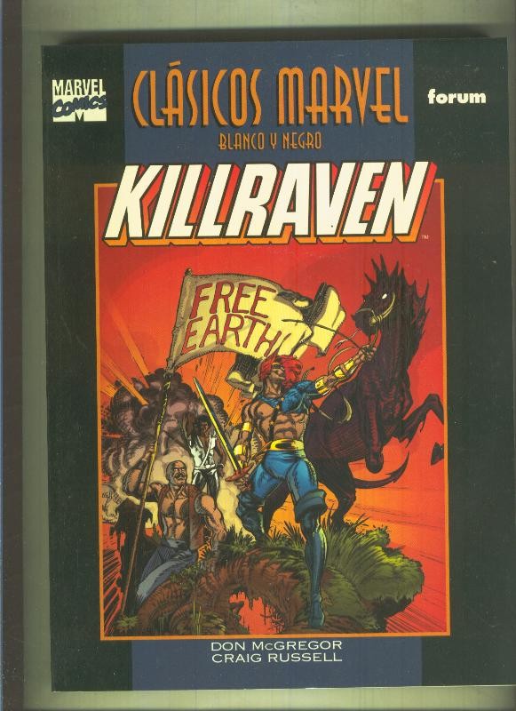 Clasicos Marvel Blanco y negro: Killraven vol 2