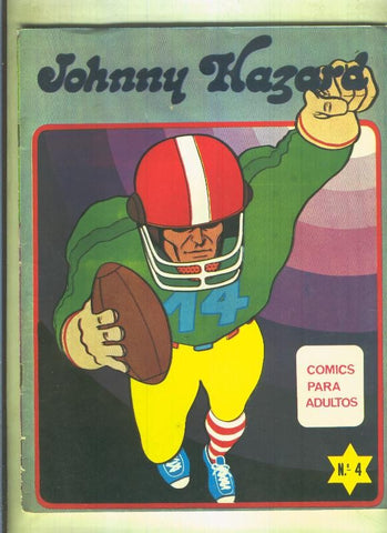 Johnny Hazard numero 4: La amenaza (numerado 7 en trasera)
