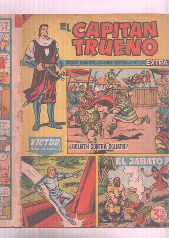 El Capitan Trueno Extra numero 277 (numerado 1 en trasera)