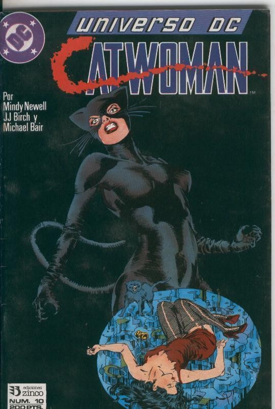 Universo DC numero 10: Catwoman (numerado 1 en interior cubierta)