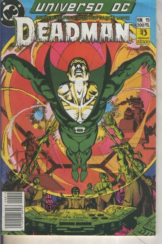 Universo DC numero 15: Deadman (numerado 2 en interior cubierta)