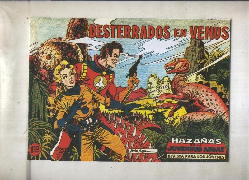 Hazañas de la Juventud Audaz facsimil  03: Desterrados en Venus