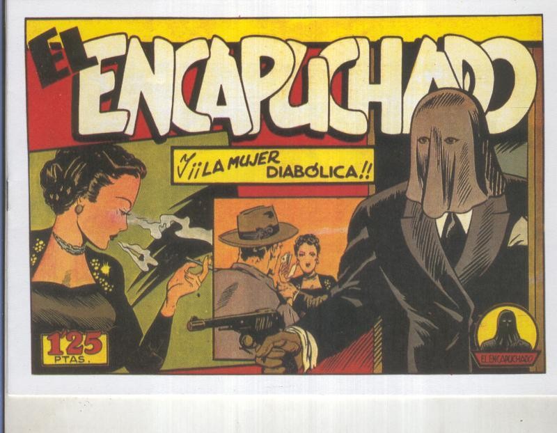 El Encapuchado, facsimil numero 21: La mujer diabolica