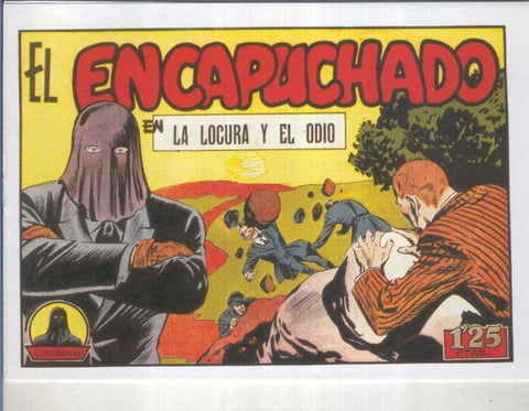El Encapuchado, facsimil numero 24: La locura y el odio