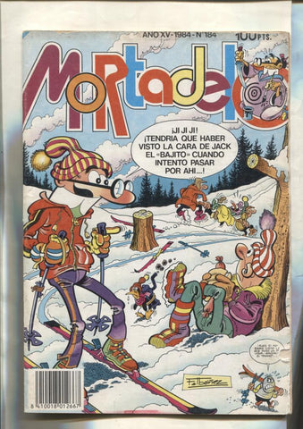 Super Mortadelo numero 184: pagina central informacion Gran concurso lego