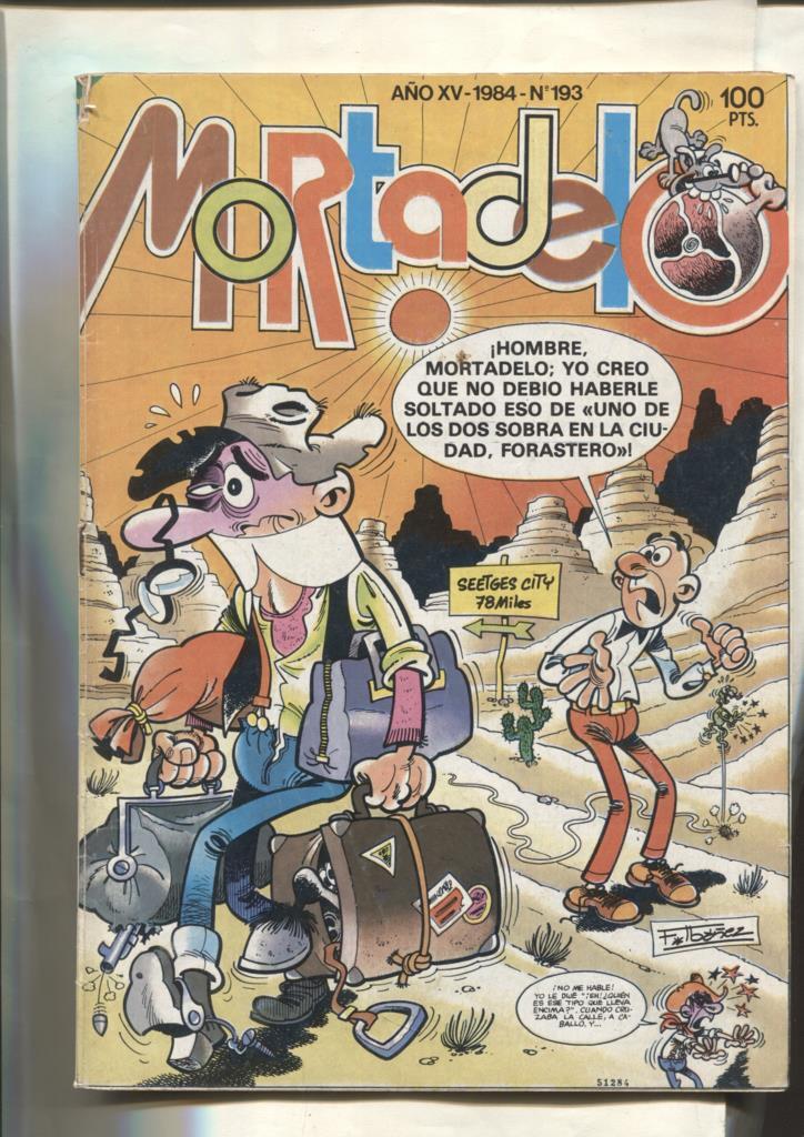 Super Mortadelo numero 193: Camelio Majareto,