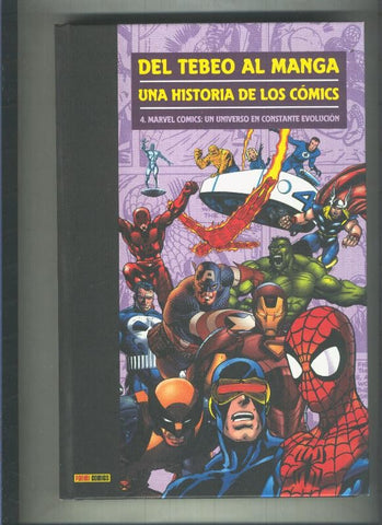 Del tebeo al manga una historia de los comics numero 4: Marvel Comics