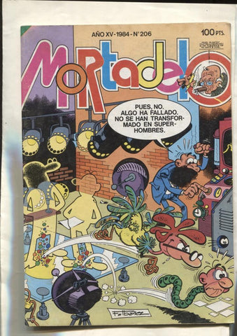 Super Mortadelo numero 206: Capitan Sable de Gike