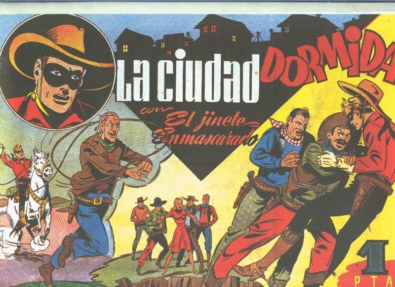 Lone Ranger: facsimil: El Llanero Solitario: La ciudad dormida
