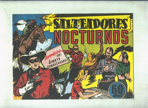  Lone Ranger: facsimil: El Llanero Solitario: Salteadores nocturnos