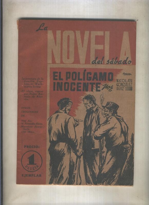 La novela del sabado numero 007: El poligamo inocente (Nicolas Gonzalez Ruiz)