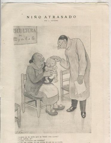 Xaudaro: Lamina numero 11: Niño atrasado