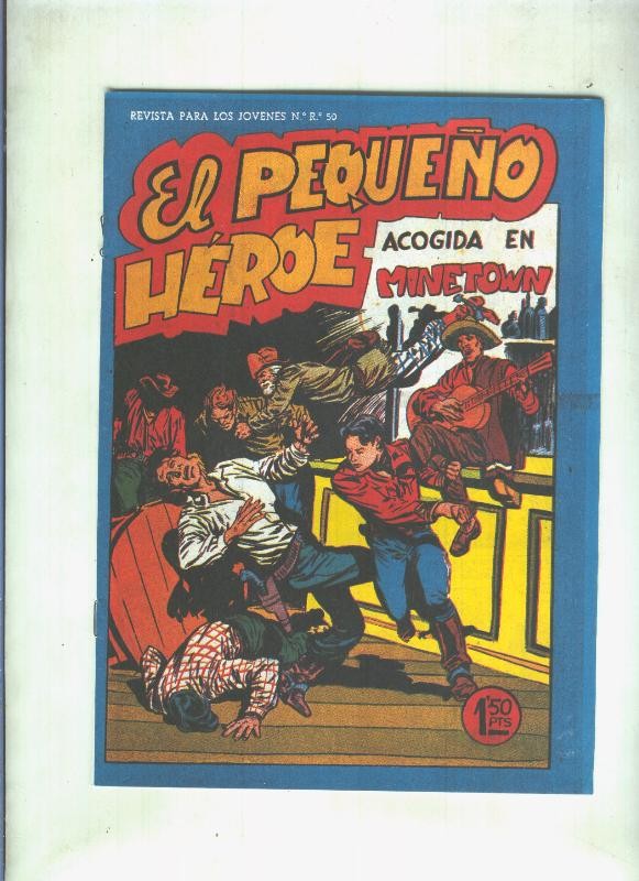 Facsimil: El Pequeño Heroe numero 055: Acogida en Minetown
