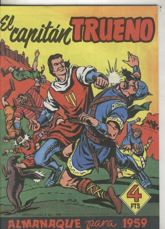 El Capitan Trueno almanaque facsimil 1959: El misterio de Thule