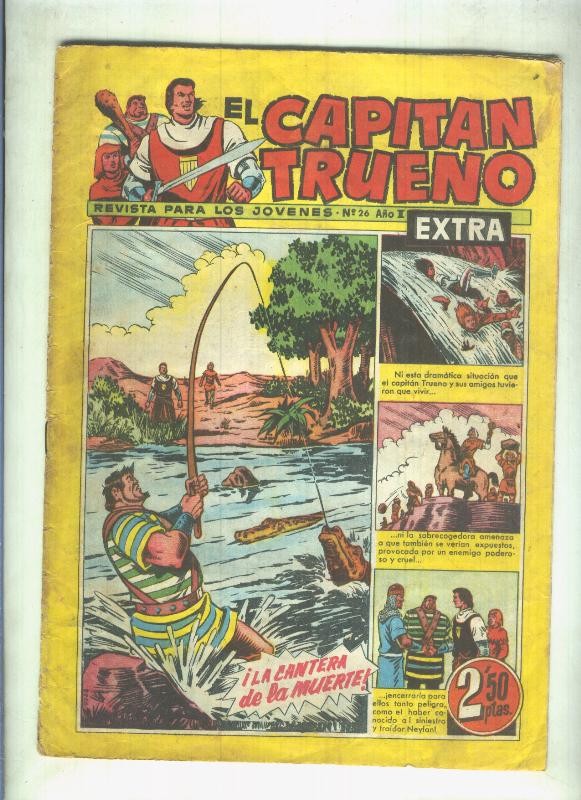 El Capitan Trueno Extra numero 026 (numerado 2 en trasera)