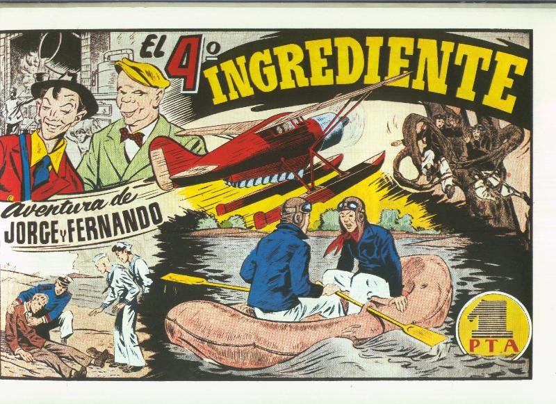Facsimil: Jorge y Fernando serie la Marina: El 4º ingrediente