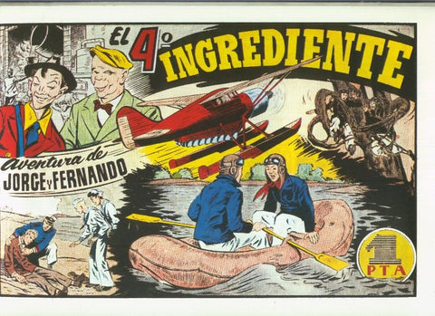 Facsimil: Jorge y Fernando serie la Marina: El 4º ingrediente