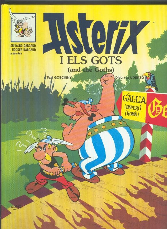 Asterix: i els gots (and the goths) (edicion bilingue en ingles y catalan)