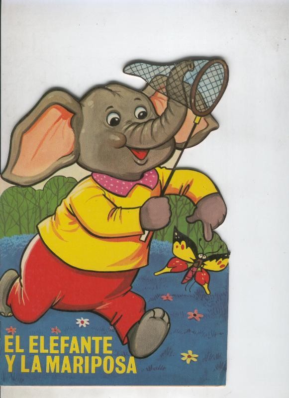 Cuentos troquelados Toray serie ZOO: El elefante y la mariposa
