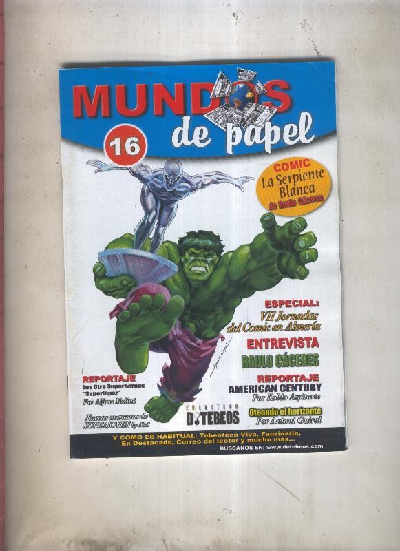 Fanzine: Mundos de papel numero 16
