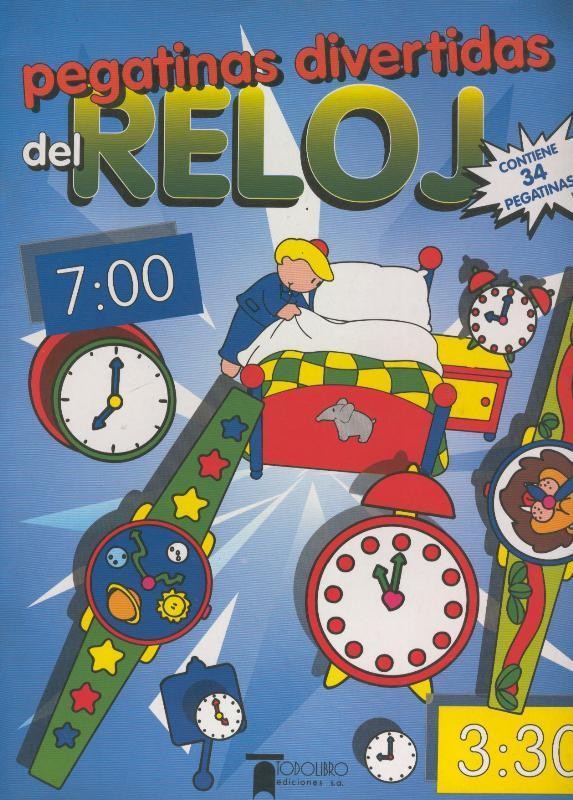 Pegatinas divertidad del reloj