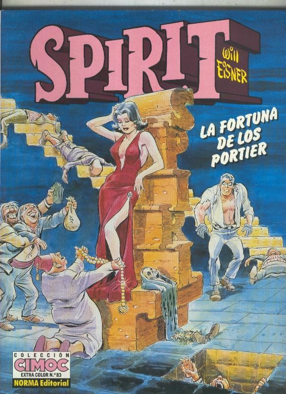 Cimoc Extra Color volumen 083: Spirit numero 5: La fortuna de los Portier