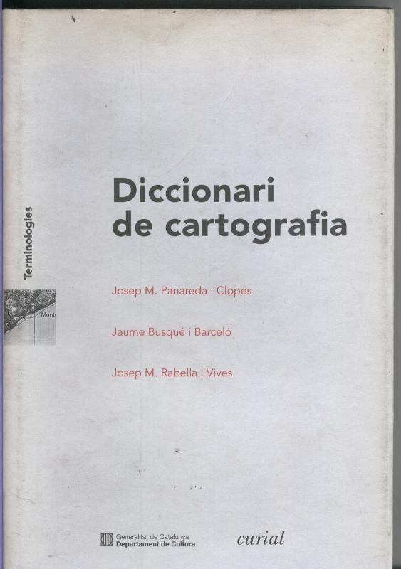 Diccionari de Cartografia