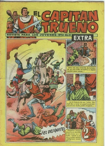 El Capitan Trueno Extra numero 058