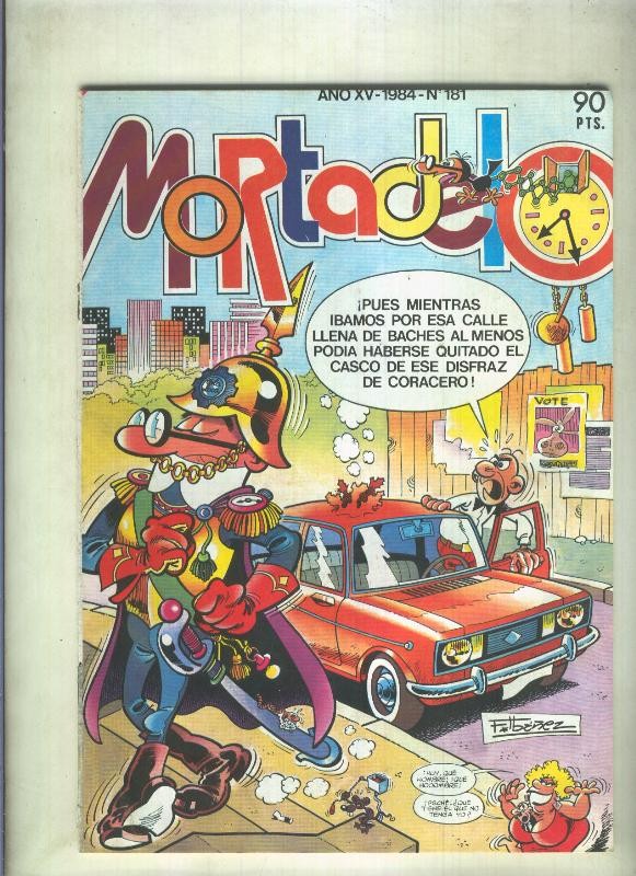 Super Mortadelo numero 181 (procede de retapado editorial)