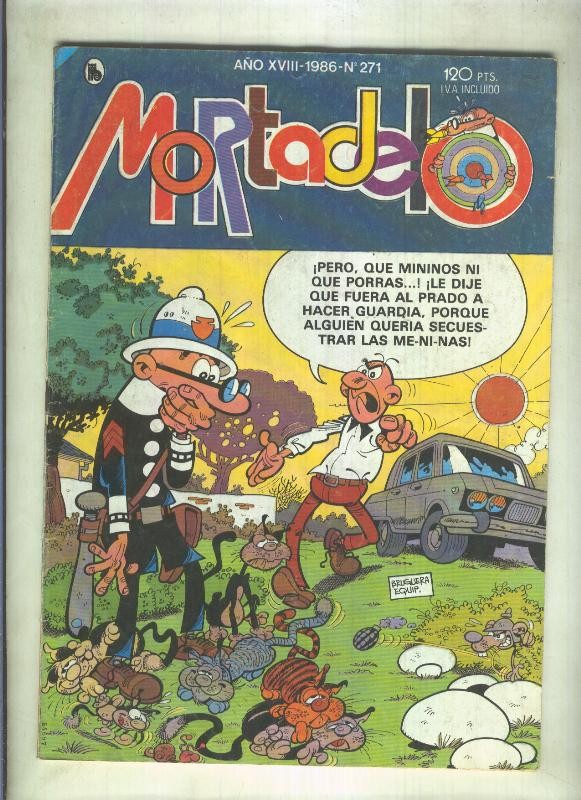 Super Mortadelo numero 271 (numerado 2 en interior cubierta)