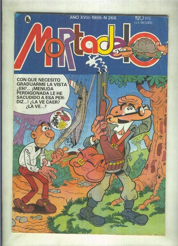 Super Mortadelo numero 268 (numerado 4 en trasera)