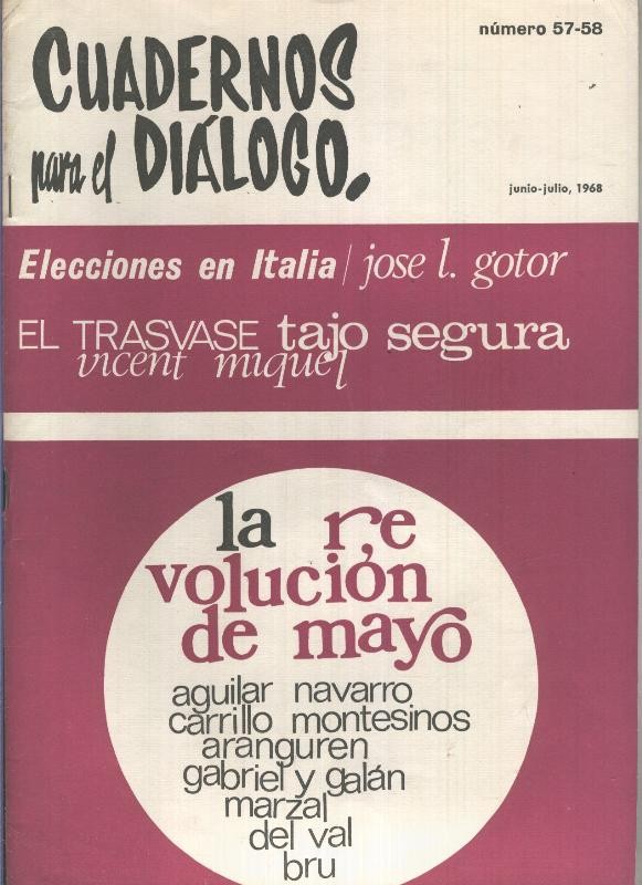 Cuadernos para el dialogo numero 057/058