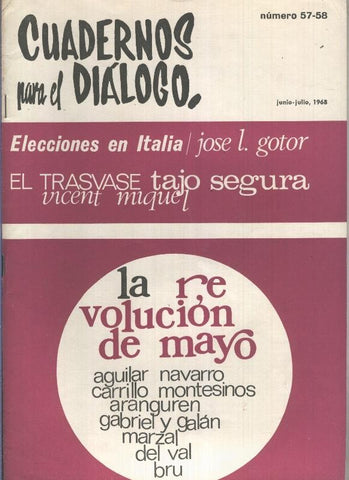 Cuadernos para el dialogo numero 057/058