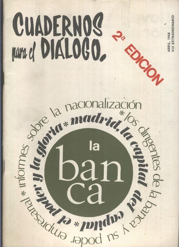 Cuadernos para el dialogo numero extra abril 1968
