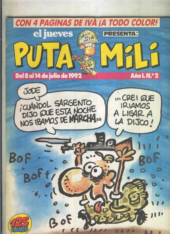 Puta Mili revista de humor numero 002