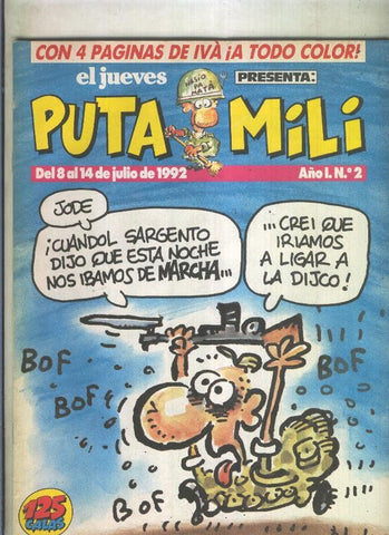 Puta Mili revista de humor numero 002