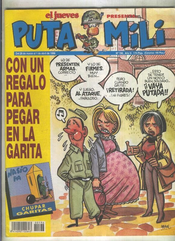 Puta Mili revista de humor numero 196