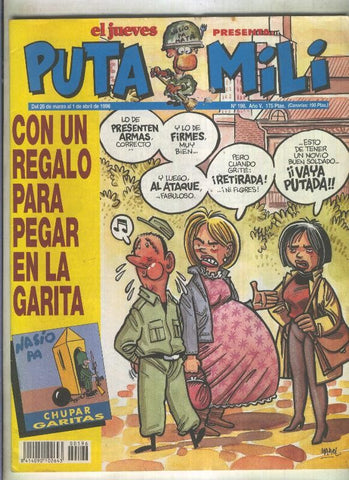Puta Mili revista de humor numero 196
