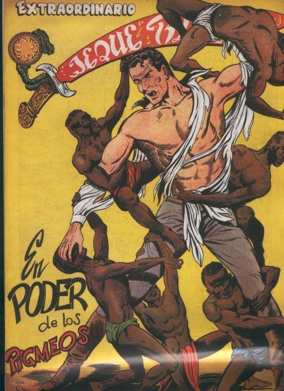 Facsimil: Jeque Blanco extraordinario numero 3: En poder de los pigmeos